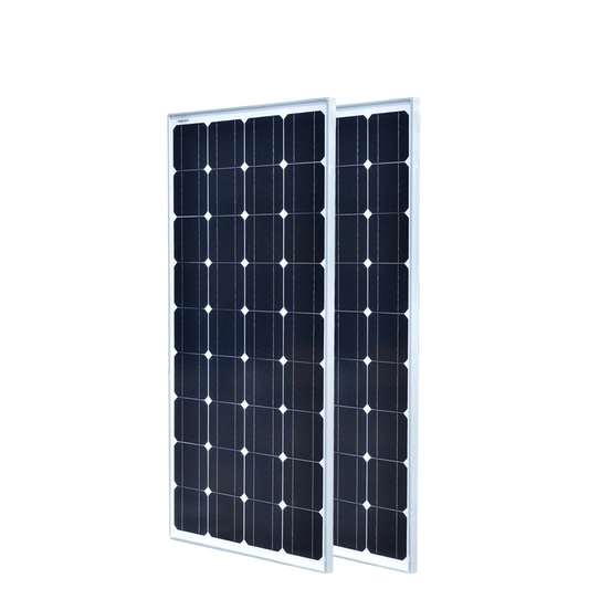 100W 12V Glass Solar Panel