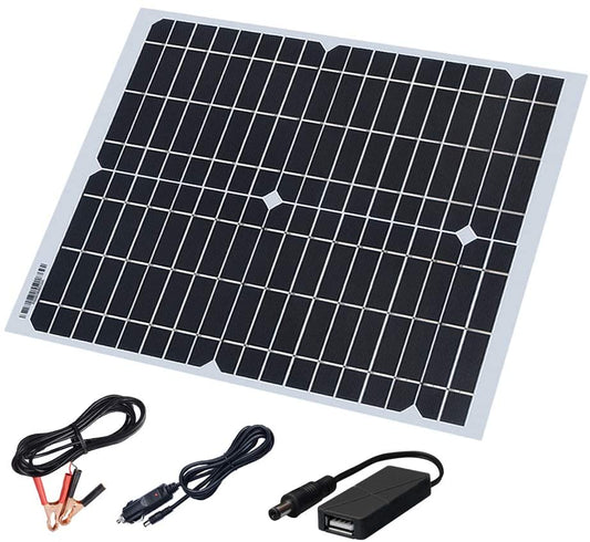 20W Flexible Solar Panel Charger with USB